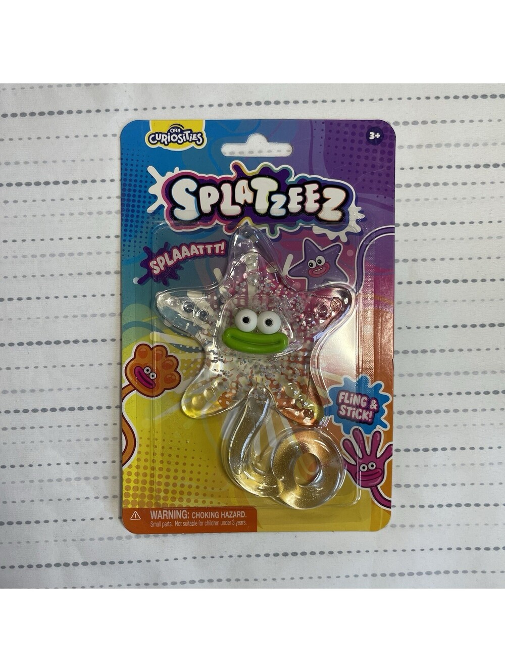 Smusher Star Splatzeez Orb Curiosities Sticky Squeeze Toy NEW NOT IN STORES